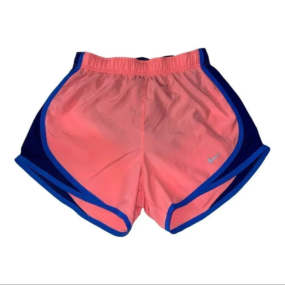 Nike DriFit Tempo Running Shorts Pink Blue XS